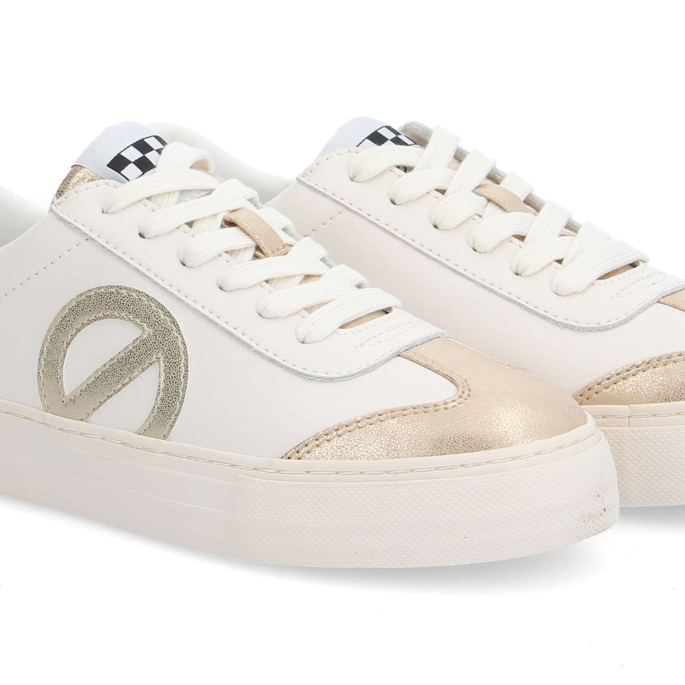 ARCADE TOE SIDE W - NAP/GLOW/METAL - BEIGE/DORATO/VERDE